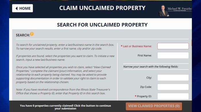 Lost or stolen personal property claims
