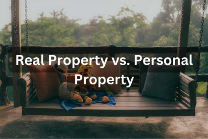 Examples of personal property in a home