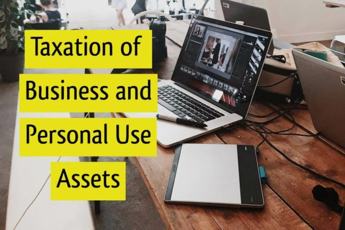 Business use of personal property deduction